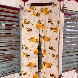 Pilcro and the Letterpress Floral Print Skinny Jeans